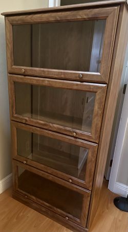 Bookcase with Glass Doors