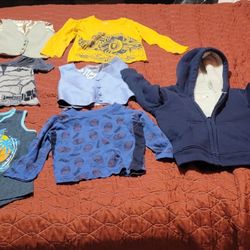 Size 4 boys shirts - small bag 

