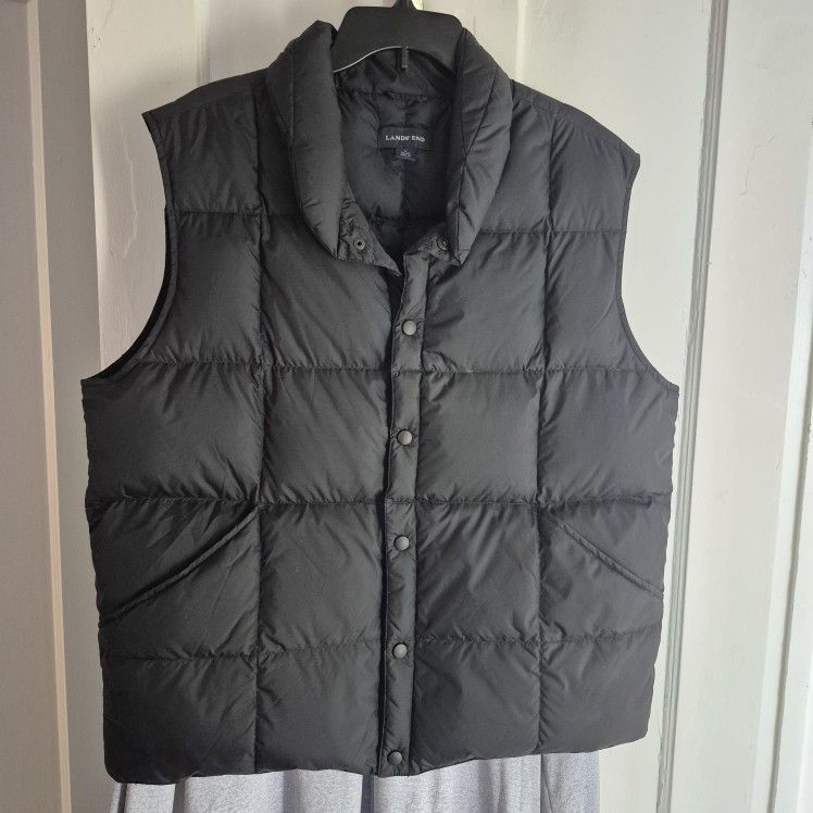 Lands End Puffy Vest (L)