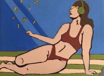 “A GOOD DAY” - Artwork by Cassie
