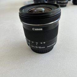 Canon EFS 10-18mm 4.6-5.6 IS STM Zoom Lens