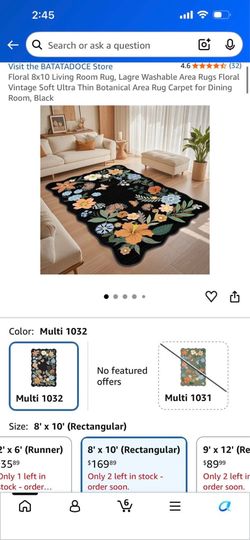 Flower rug