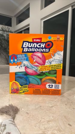 Zuru Bunch O Balloons Reusable Water Balloons, 13-piece