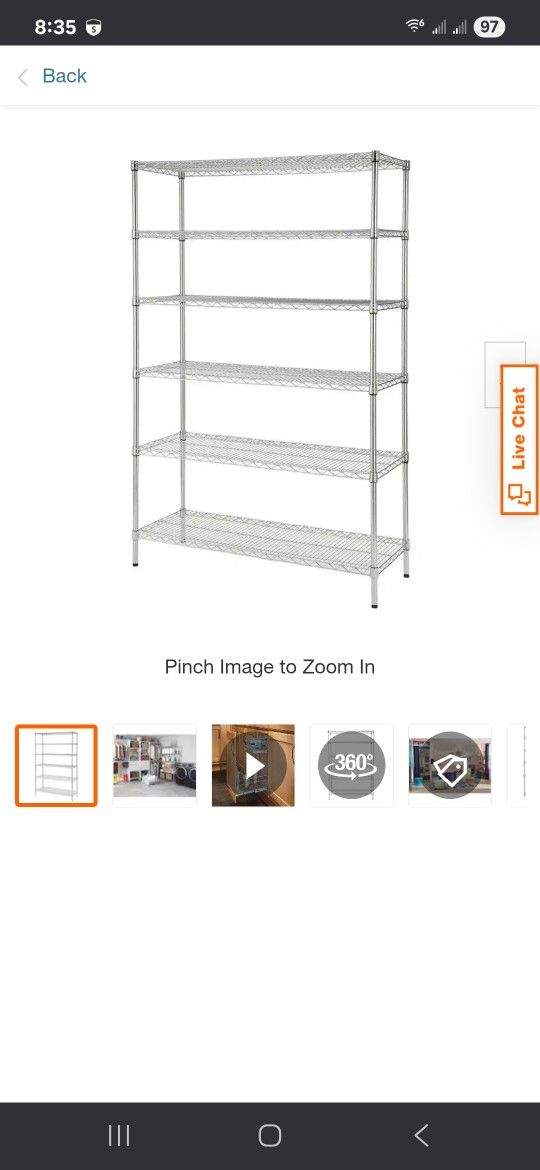 Steel / Metal Storage RACKS
