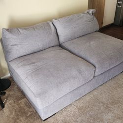 2 Person Couch Without Arms 63"x 42" 