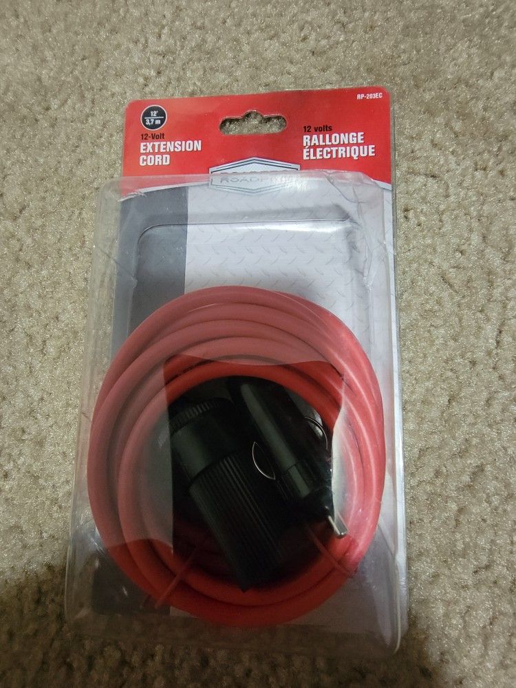 12-Volt Extension Cord 12FT