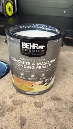 Behr premium concrete & masonry bonding primer