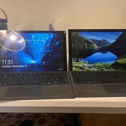 2 Microsoft Surface Pro 5 Touch Screen 