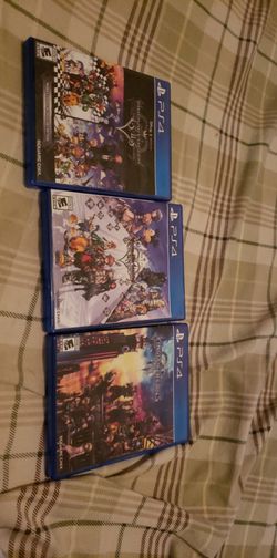 Kingdom hearts collection. Price is negotiable. No low ballers.