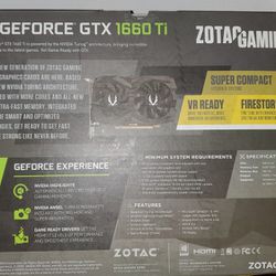 ZOTAC Gaming GTX 1660Ti Graphics Card
