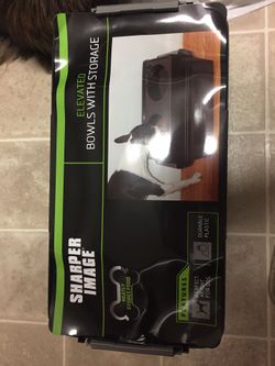 Sharper Image Pet Bowl