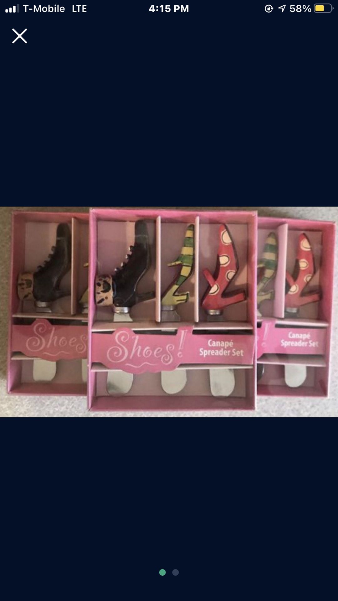 Canape' Butter Spreaders Multi (4.5" inches)