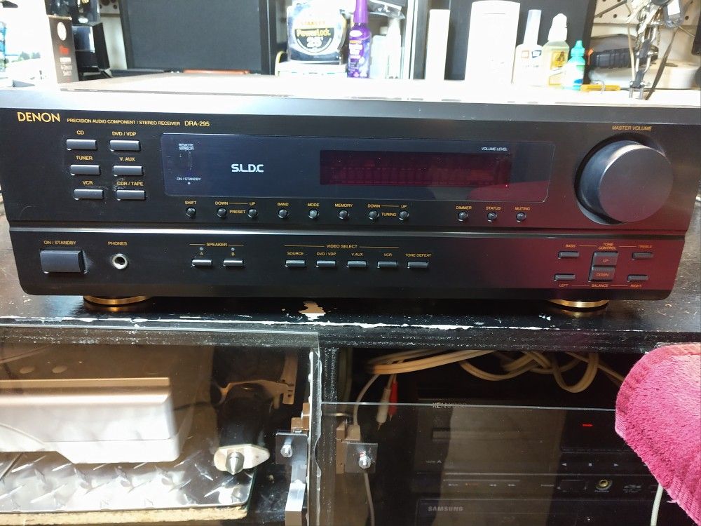 Denon DRA-295 Vintage Receiver (South Arlington)(Read Before Messaging)