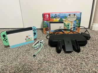 Nintendo Switch (Special Edition) “Animal Crossing”