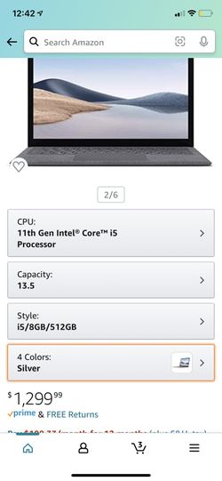 Microsoft Surface Laptop 4 Just Came Out Brand New Just had For A Day 900