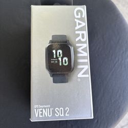 Garmin Venum® Sq 2 GPS smart watch, all-day health monitoring, long battery life, AMOLED screen, slate and gray shadow