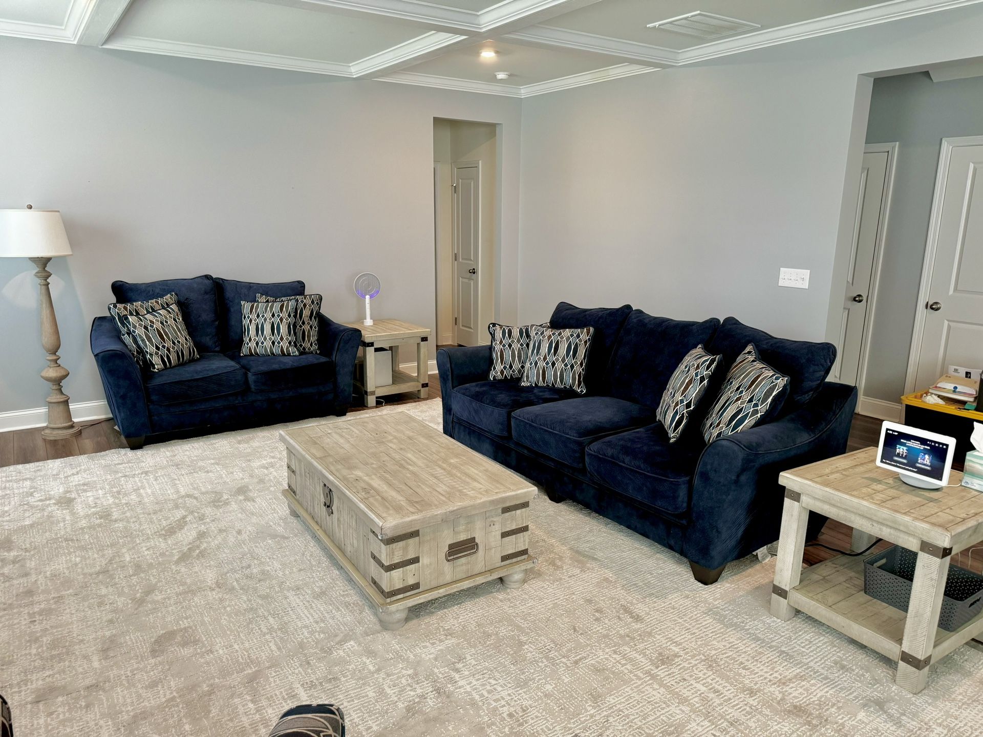 Navy Blue Living Room Set for Sale in Marvin, NC OfferUp