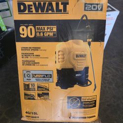 DEWALT
Lithium-ion Battery Powered Backpack Sprayer (Tool Only