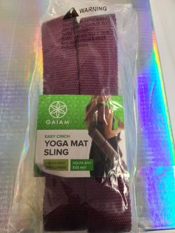 Gaiam Yoga Mat Strap yoga (mat not included)