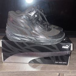lamelo 2 oreo size 4.5 black and white