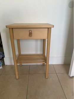 Side table / nightstand / desk with drawer