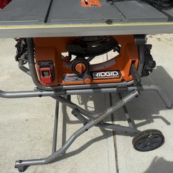 Ridgid 10” Table Saw
