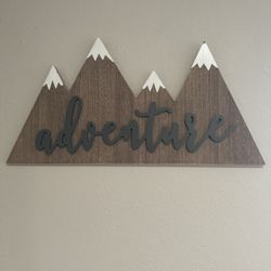 Adventure Mountains Decor