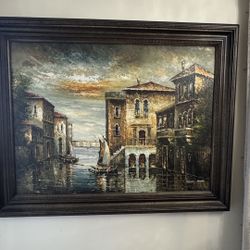 Venice Art Wall Decor Large 4’5x3’5ft.
