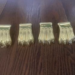 Brass Foot Covers 