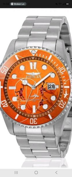 Invicta Pro Diver Basketball Edition Watch