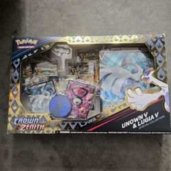 Lugia And Unknown Crown Zenith 