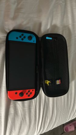 Nintendo Switch with game