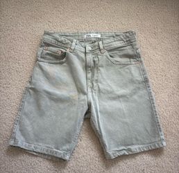 Zara light grey jorts