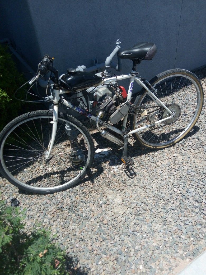 motorized bike (spooky tooth). bicycle