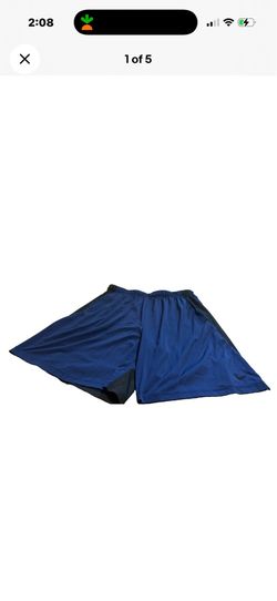 Nike Dri Fit Mens Blue Basketball Shorts! 3XLT 44x10
