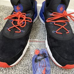 Nike Air Huarache Drift PRM Black/Rush Violet-Rush Orange 