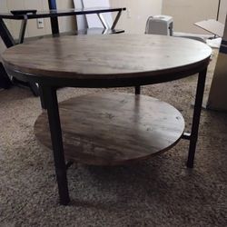 Medium Size Coffee Table With 2 Layers