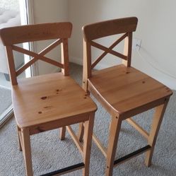 Wooden Bar Stool 