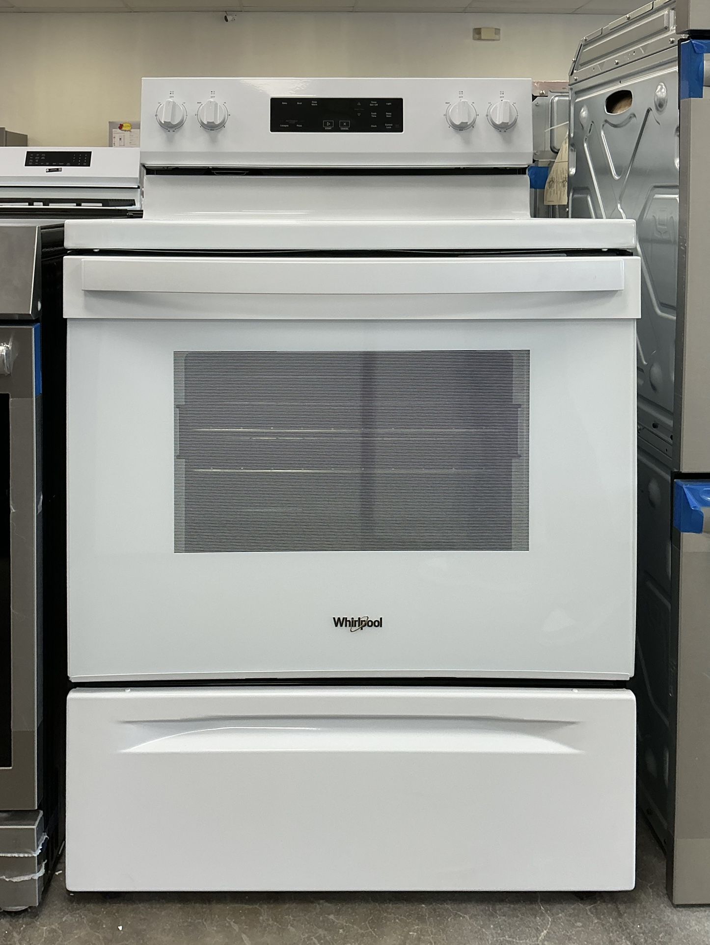 Whirlpool 30 inch 4 Burner Element Freestanding Electric Range