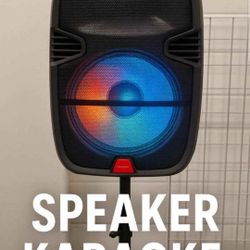 BLUETOOTH PARTY KARAOKE SPEAKER BRAND NEW 