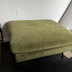 Large Green Ottoman