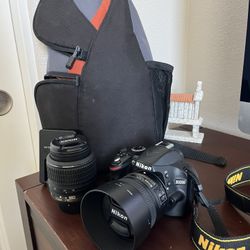 Nikon D3200- DX and AF-S Nikkor 50mm Lenses