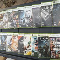 Xbox 360 Games Bundle/Lot (18 Games)