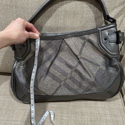 Burberry Silver Bag