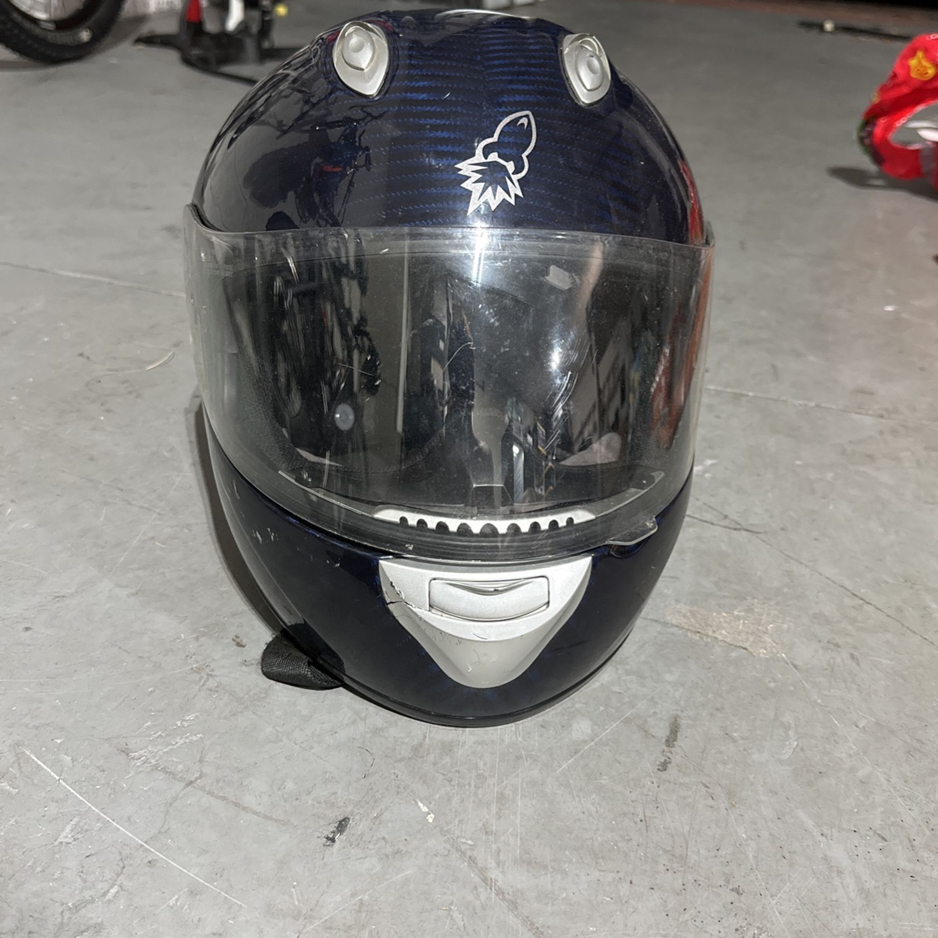 Joe Rocket RKT 101 Carbon Full Face Helmet Medium