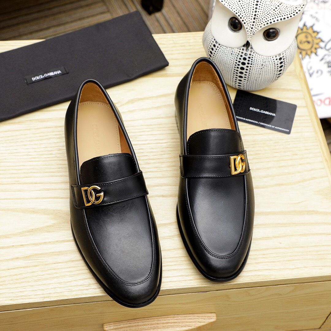 Dolce Gabbana Men’s Leather Shoes With Box New