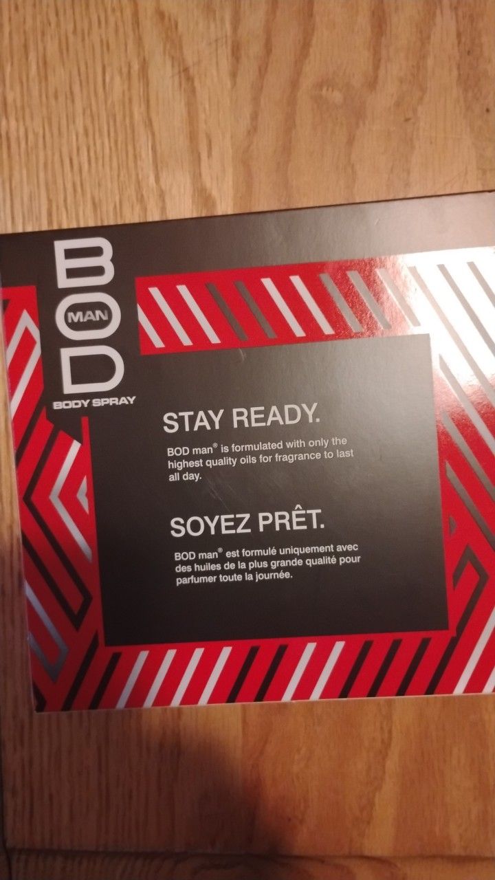 Bod cologne set new men