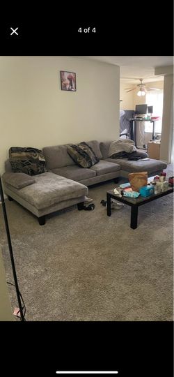 Viral Homall Modern U-Shape Sectional Sofa – Gray Chenille