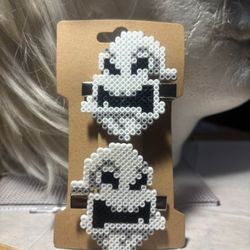 Perler Bead Hair Clips