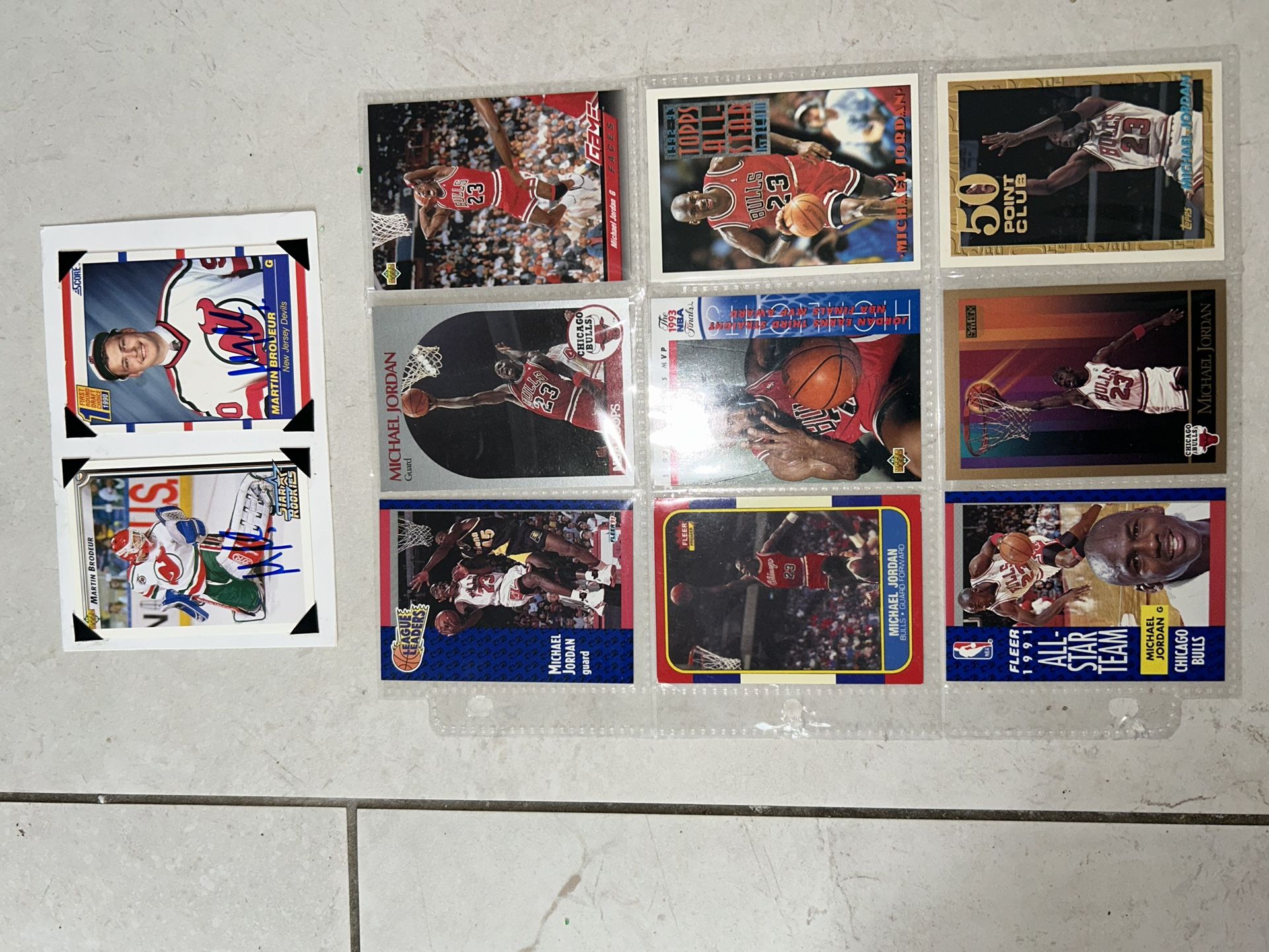 Michael Jordan  Baseball Cards